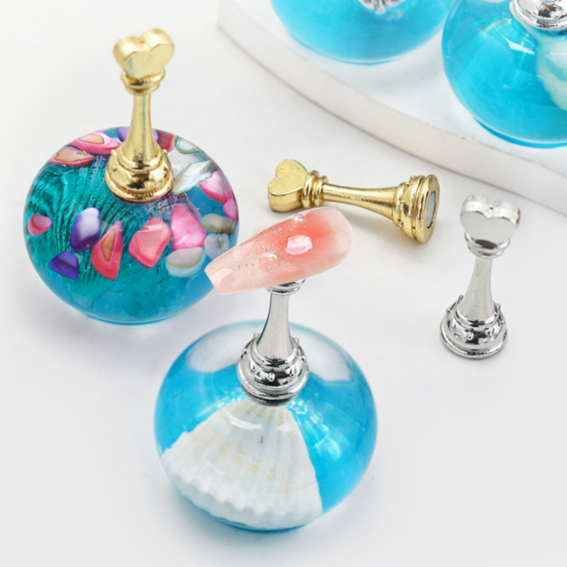 Sea Shell Nail Display Holder